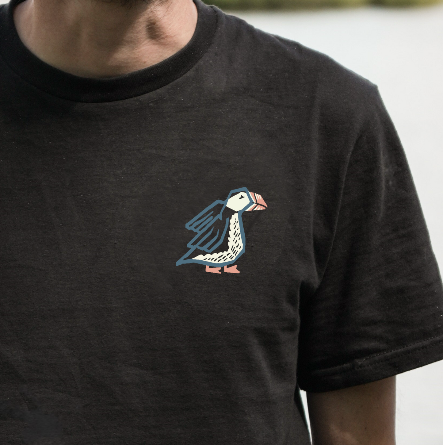 T-Shirt | Puffin Print