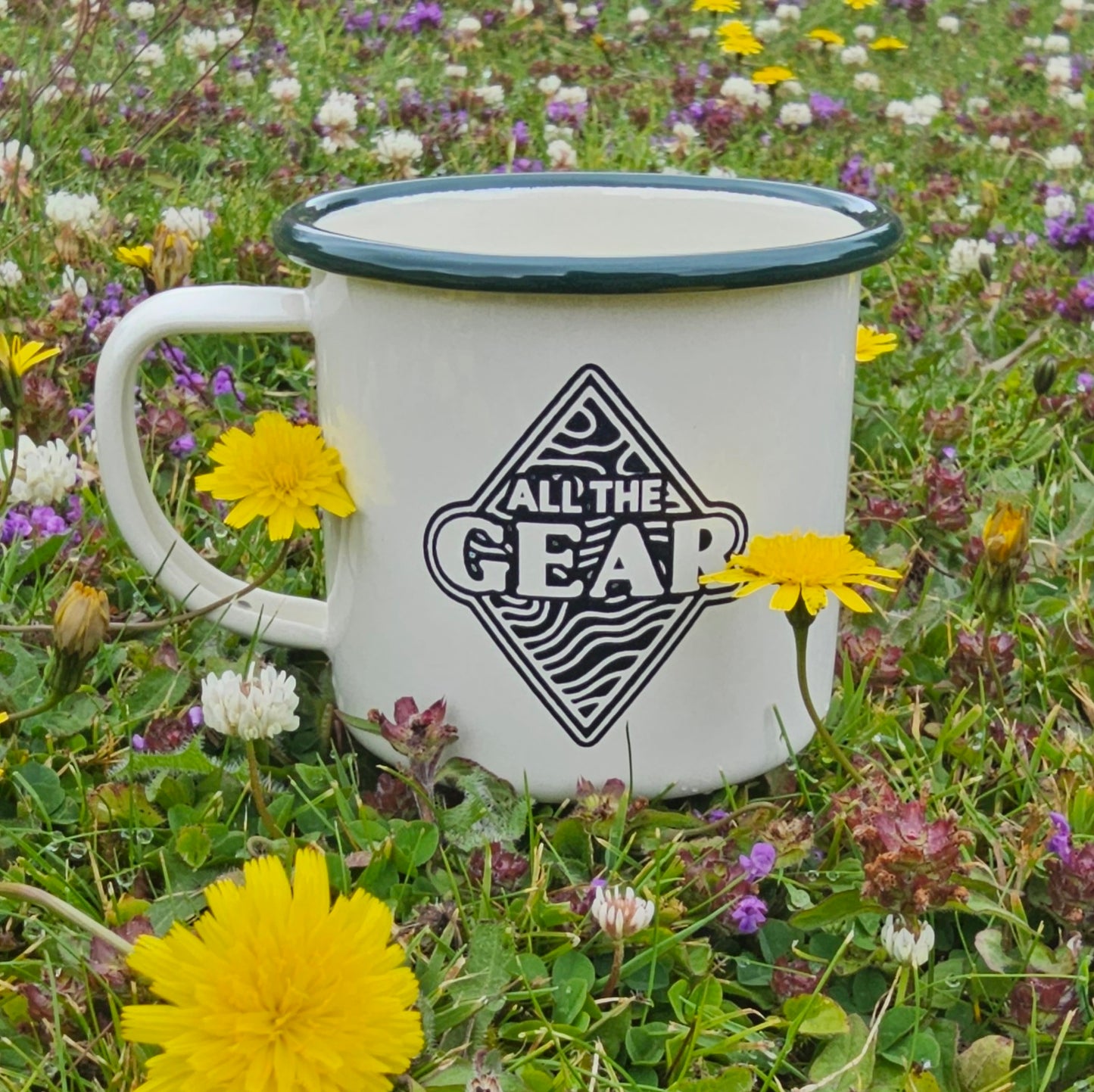 Mug | All The Gear - Classic Logo - Enamel Mug